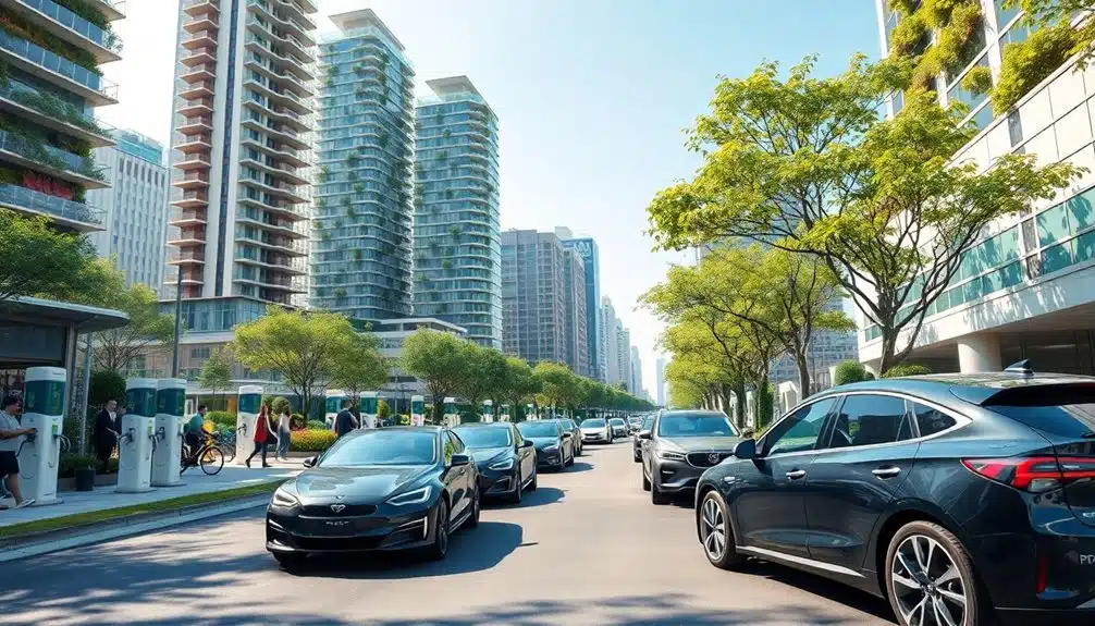 electric cars transforming cities