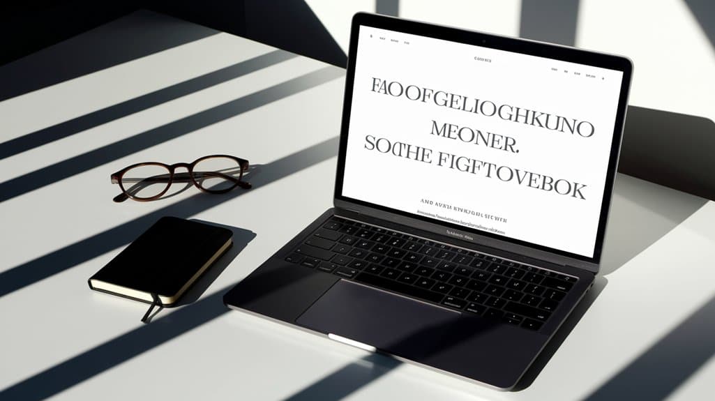 Typografie-Richtlinien für Benutzererfahrung