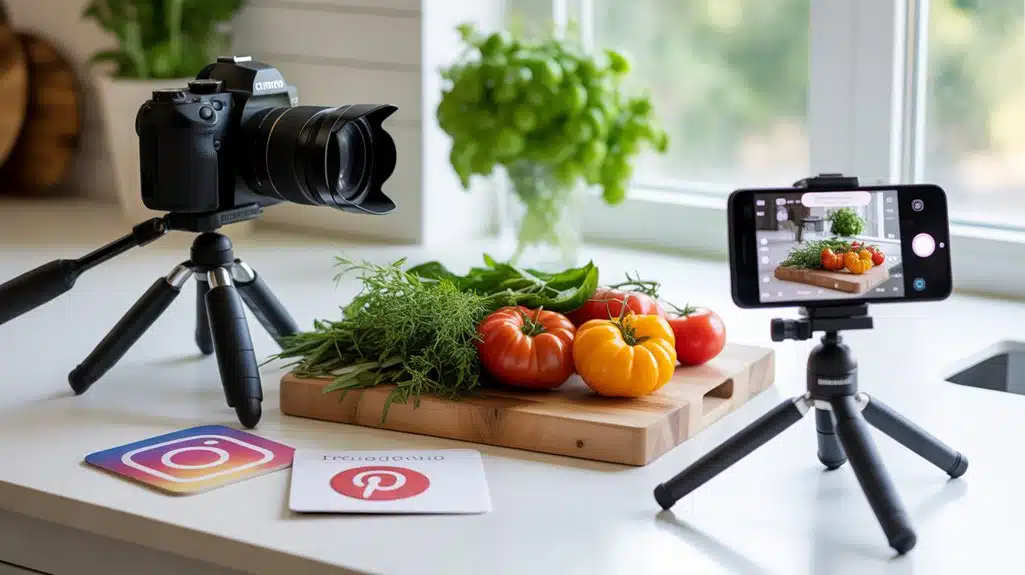 Soziale Medien Rezept Werbung