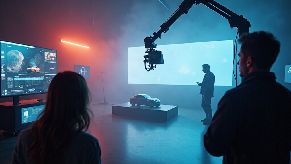 filmähnliche Produktdemo-Bewegung