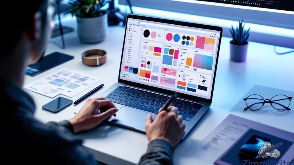 Claude AI erstellt individuelles Designsystem für Website