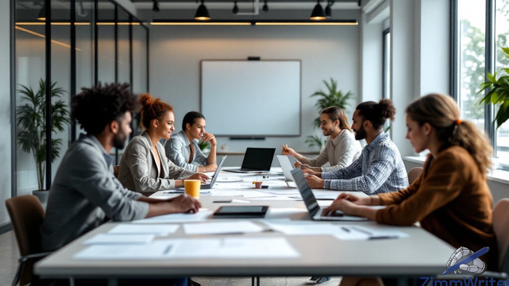 Kreativverbände diskutieren KI-Ethik-Standards in professionellem Meeting